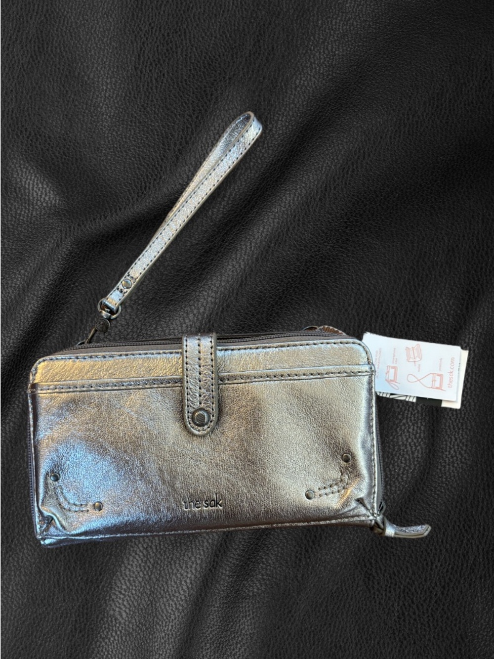 The Sak Silver Metallic 3-in-1
